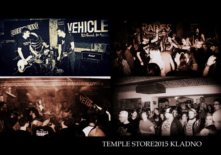 Temple store punk rock Tour 2015 Kladno